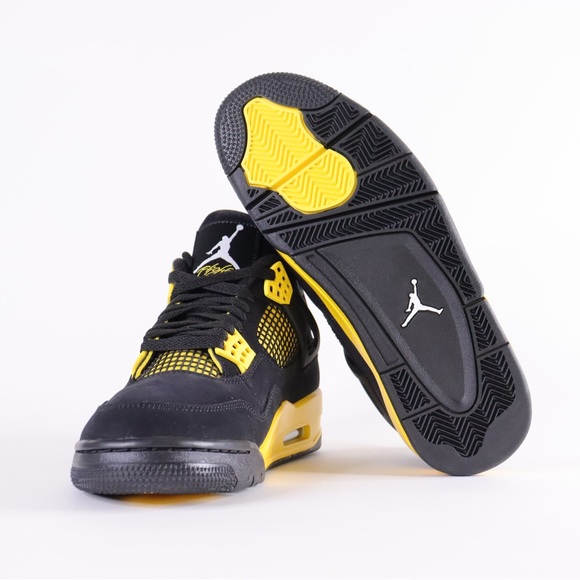 ♦️SOLD♦️AIR JORDAN 4 YELLOW THUNDER - Picture 6 of 7